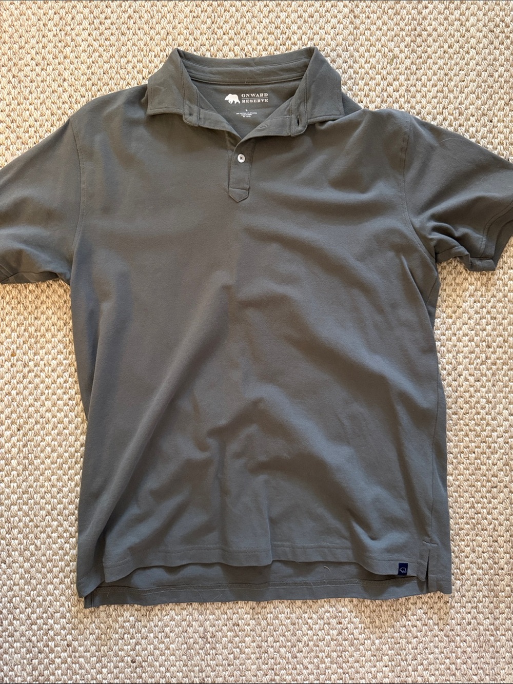 Onward Reserve Men's Olive Polo Shirt